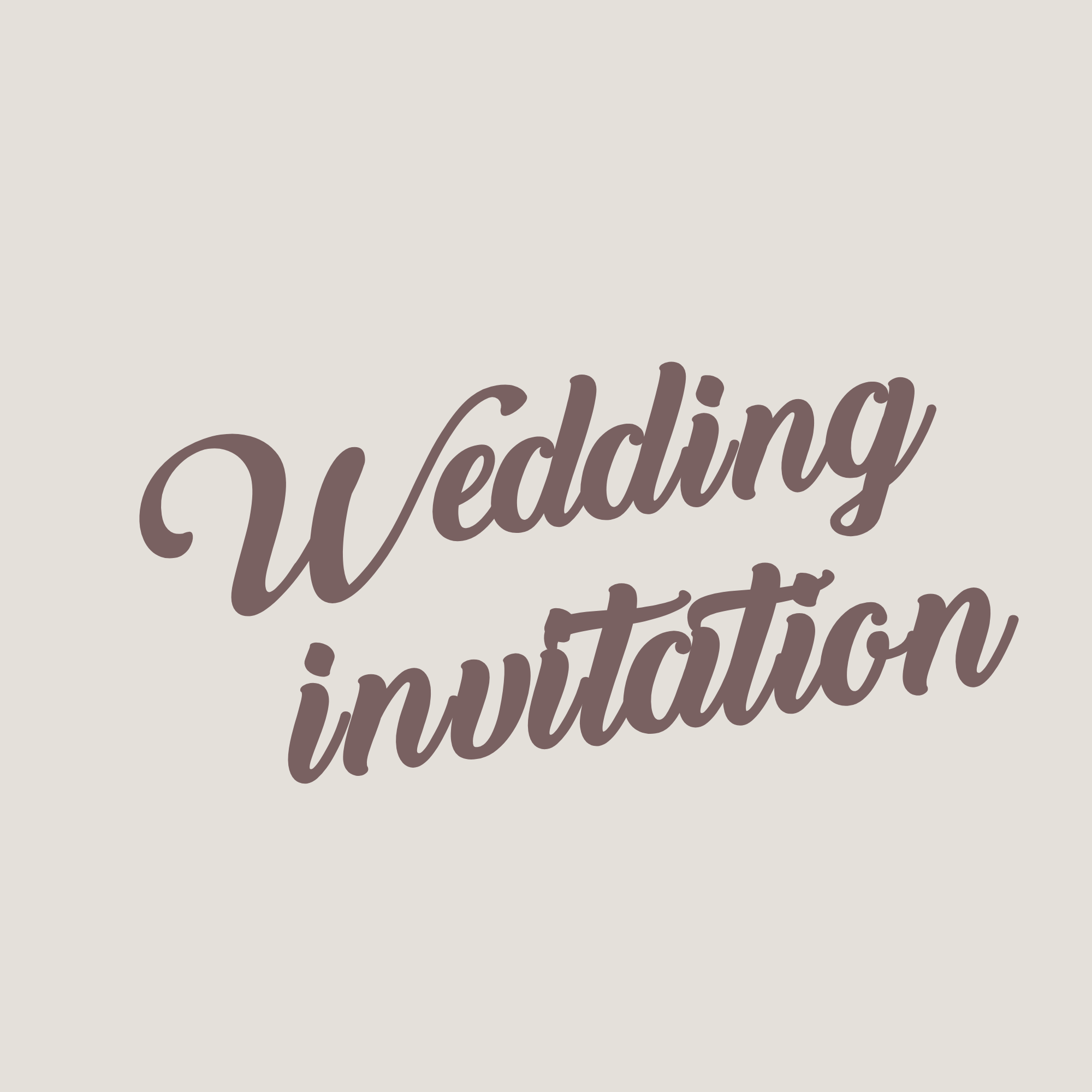 💍 Wedding Invitations