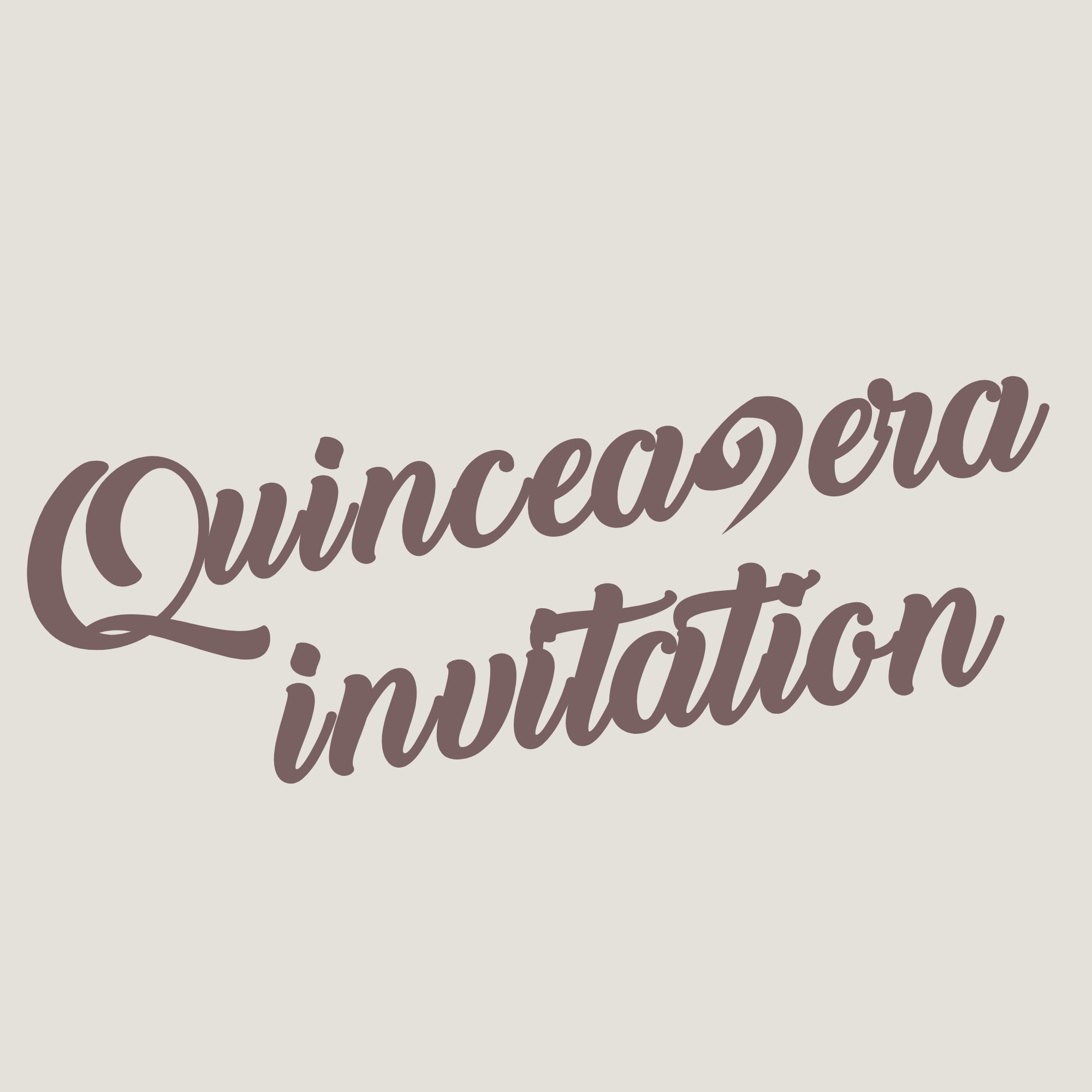 Quinceañera Invitations
